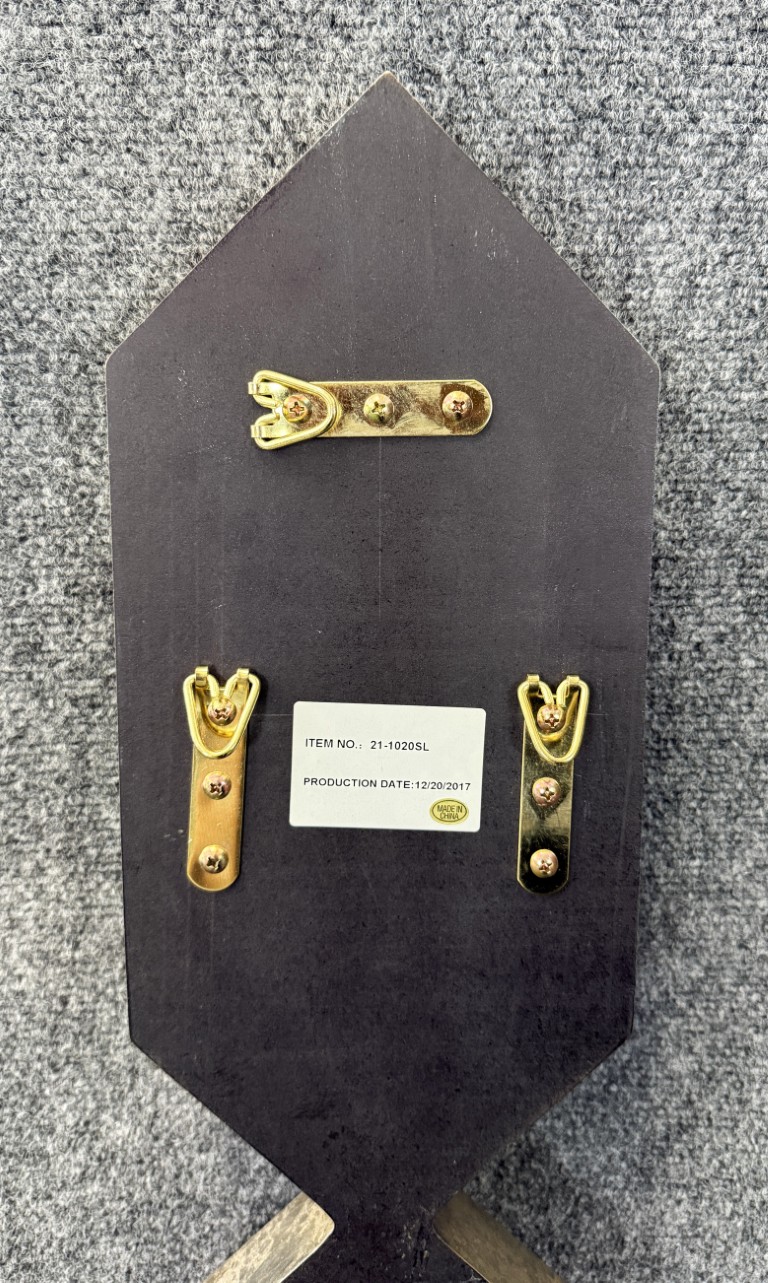 Triple Diamond Beveled Wall Mirror Attributed to Regina Andrews Triple Diamond Beveled Wall Mirror Attributed to Regina Andrews