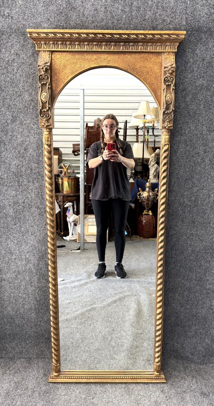 Classical Gold Floor Mirror Classical Gold Floor Mirror