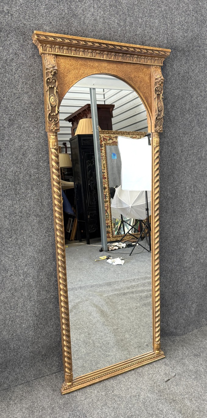Classical Gold Floor Mirror Classical Gold Floor Mirror