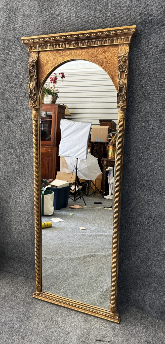 Classical Gold Floor Mirror Classical Gold Floor Mirror