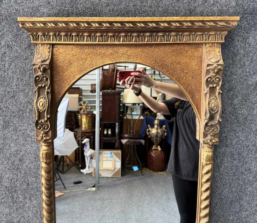 Classical Gold Floor Mirror Classical Gold Floor Mirror