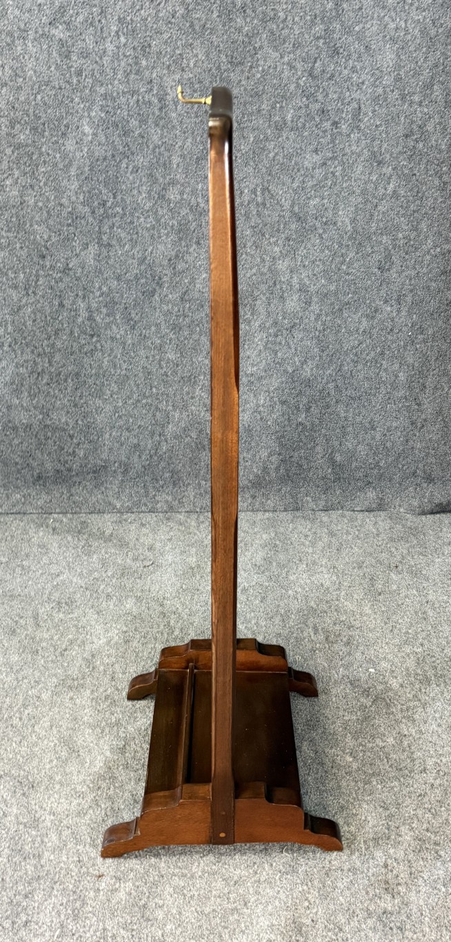 Vintage Solid Mahogany Valet Stand Vintage Solid Mahogany Valet Stand