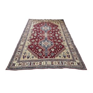 7x10 Hand-Knotted Turkish Area Rug