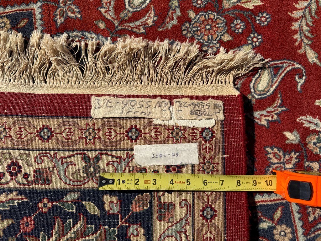 9x13 Hand-Knotted Kasha Style Area Rug 9x13 Hand-Knotted Kasha Style Area Rug