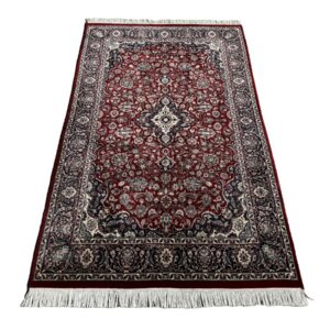 4x7 Hand-Knotted Isfahan Style Area Rug