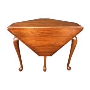 Henkel Harris Solid Cherry Drop-Side Handkerchief Table Model No. 5610