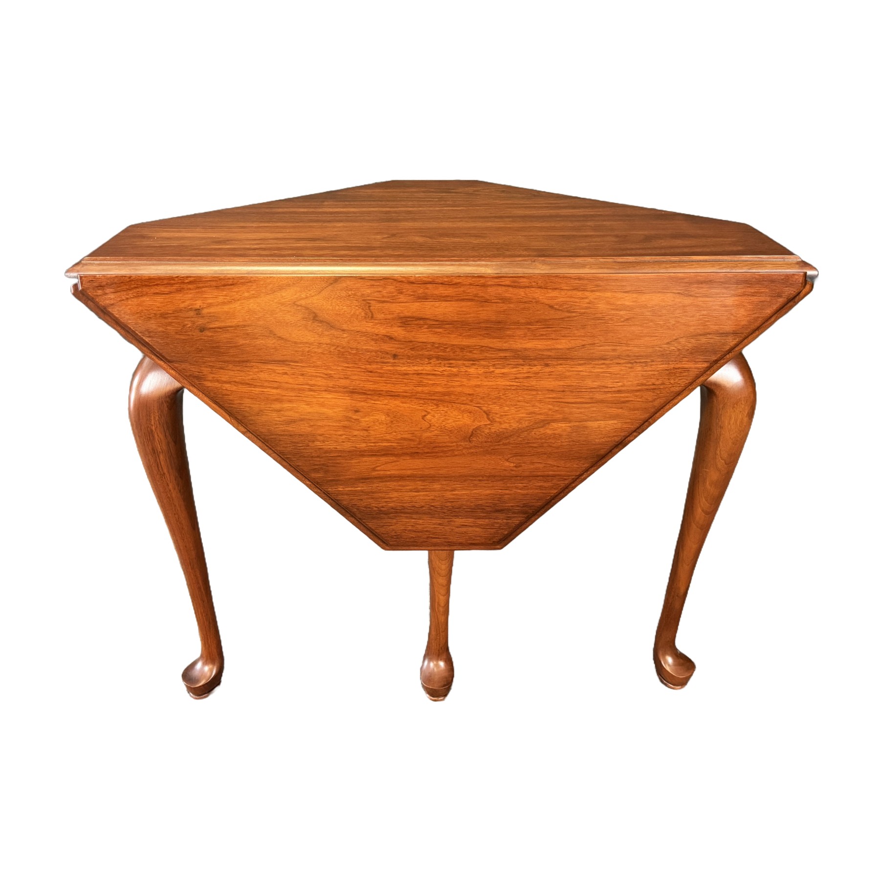 Henkel Harris Solid Cherry Drop-Side Handkerchief Table Model No. 5610 Henkel Harris Solid Cherry Drop-Side Handkerchief Table Model No. 5610