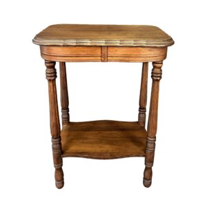 1950's Petite Mahogany Accent Table