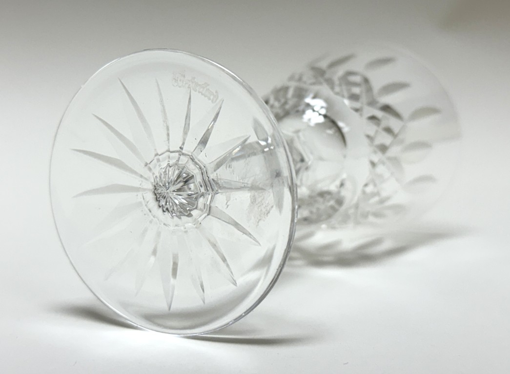 Set of 10 Waterford Lismore Crystal Claret Wine Glasses Set of 10 Waterford Lismore Crystal Claret Wine Glasses