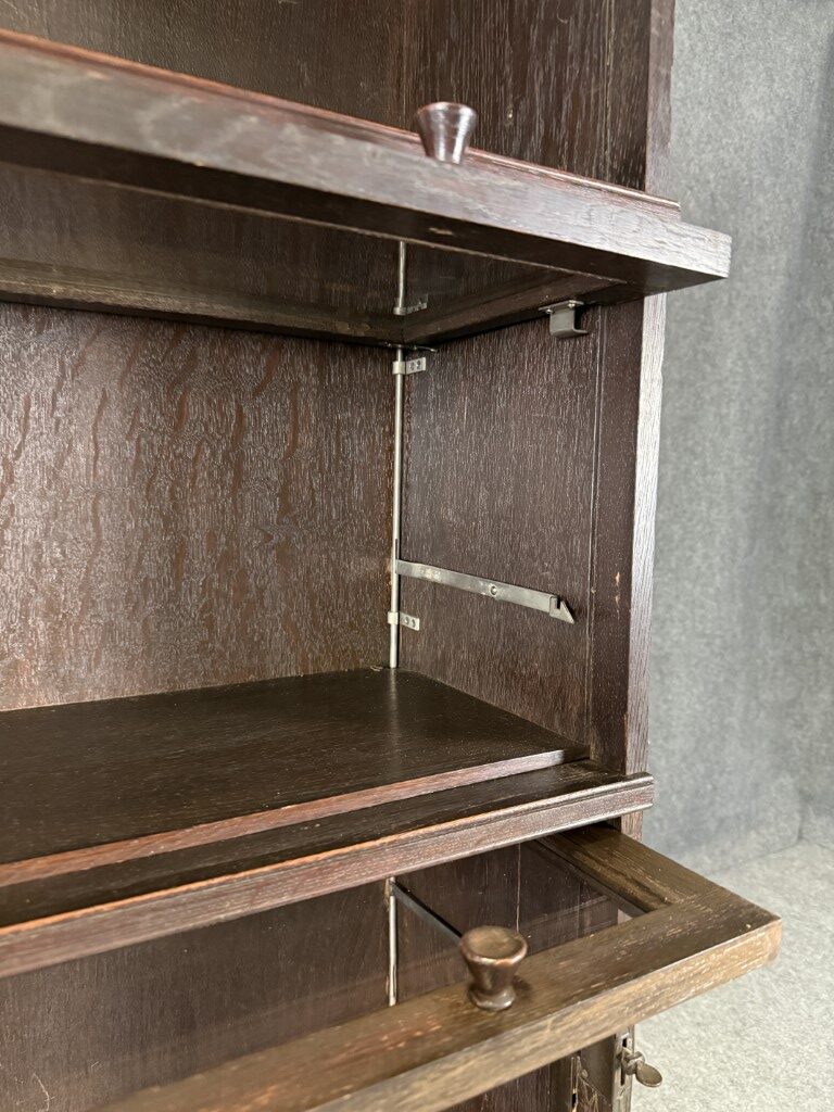 c1900 Oak Four Stack Barrister Bookcase c1900 Oak Four Stack Barrister Bookcase