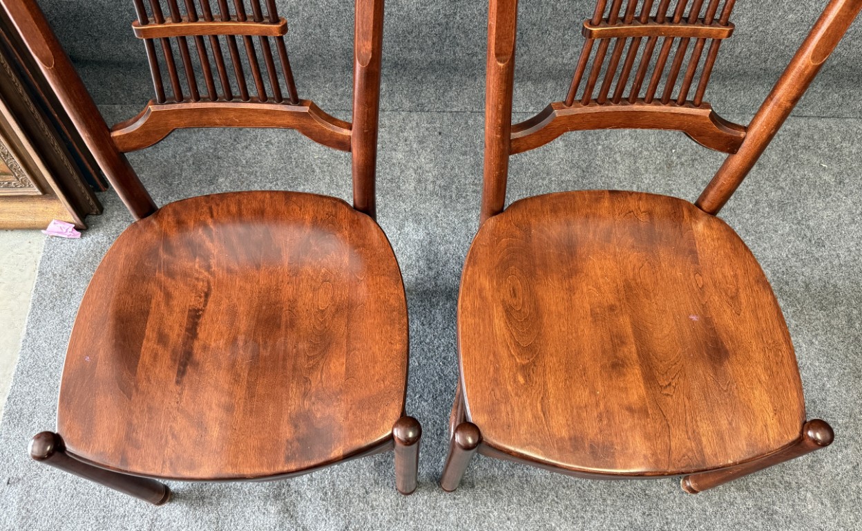 9 Piece Nichols & Stone Dining Set with Two Leaves 9 Piece Nichols & Stone Dining Set with Two Leaves