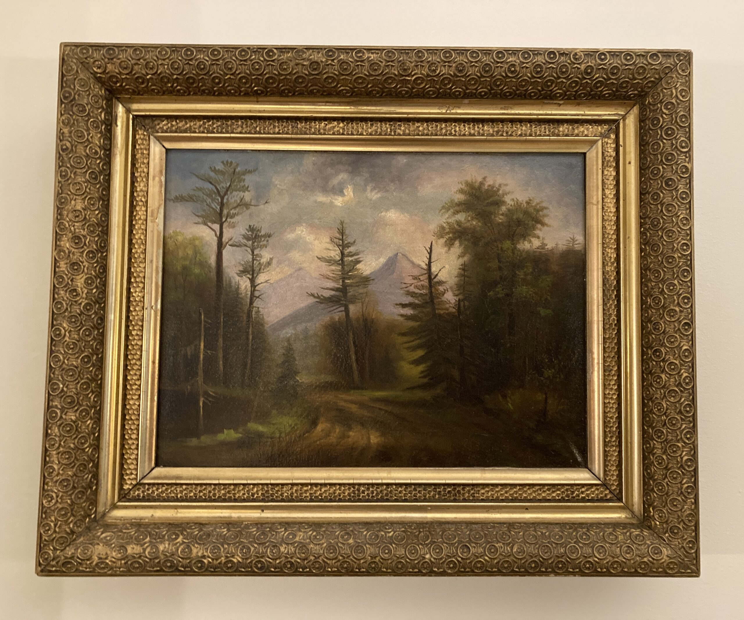Original 19th Century Hudson Valley School Oil on Canvas Landscape Painting Original 19th Century Hudson Valley School Oil on Canvas Landscape Painting