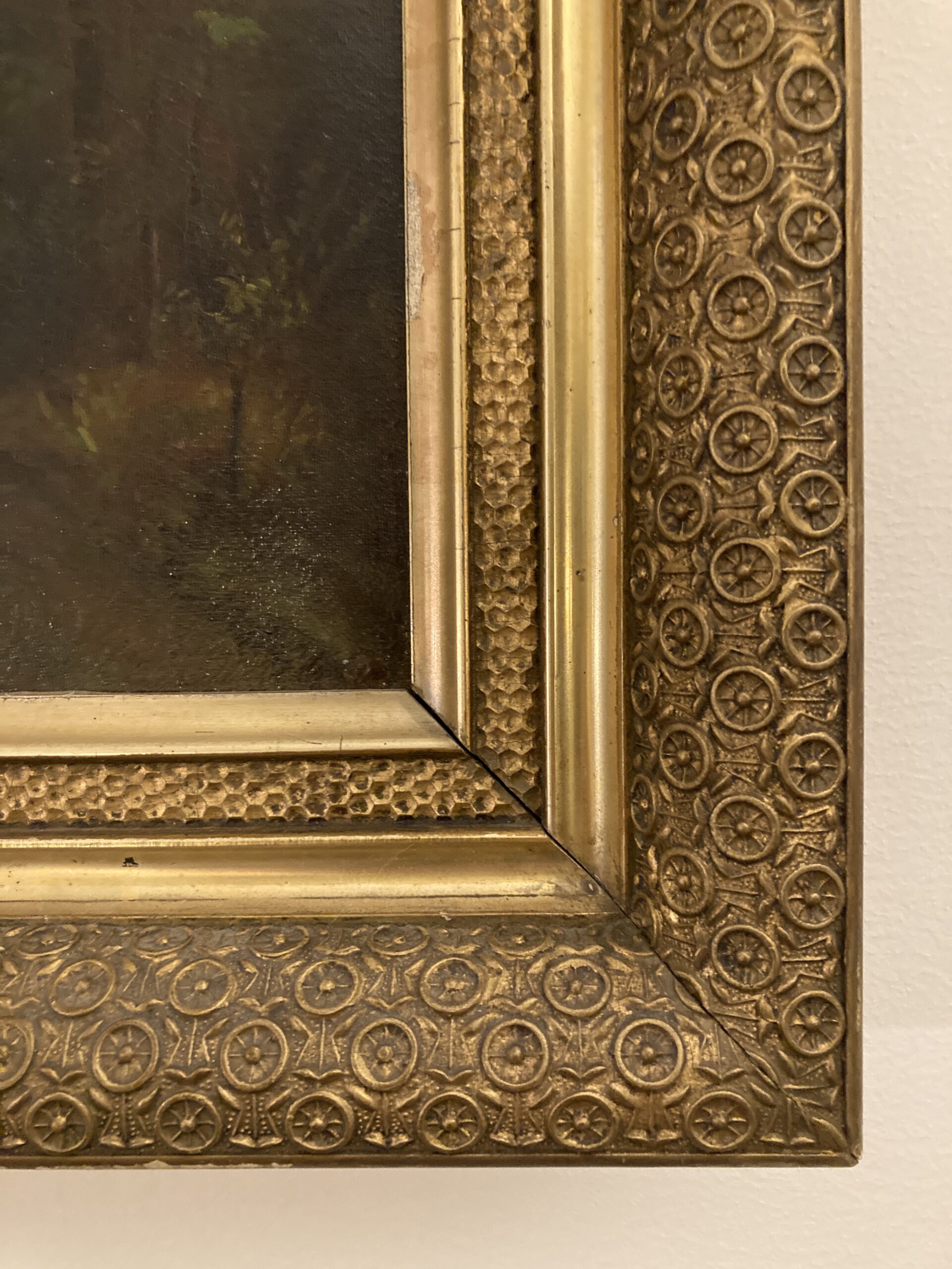 Original 19th Century Hudson Valley School Oil on Canvas Landscape Painting Original 19th Century Hudson Valley School Oil on Canvas Landscape Painting