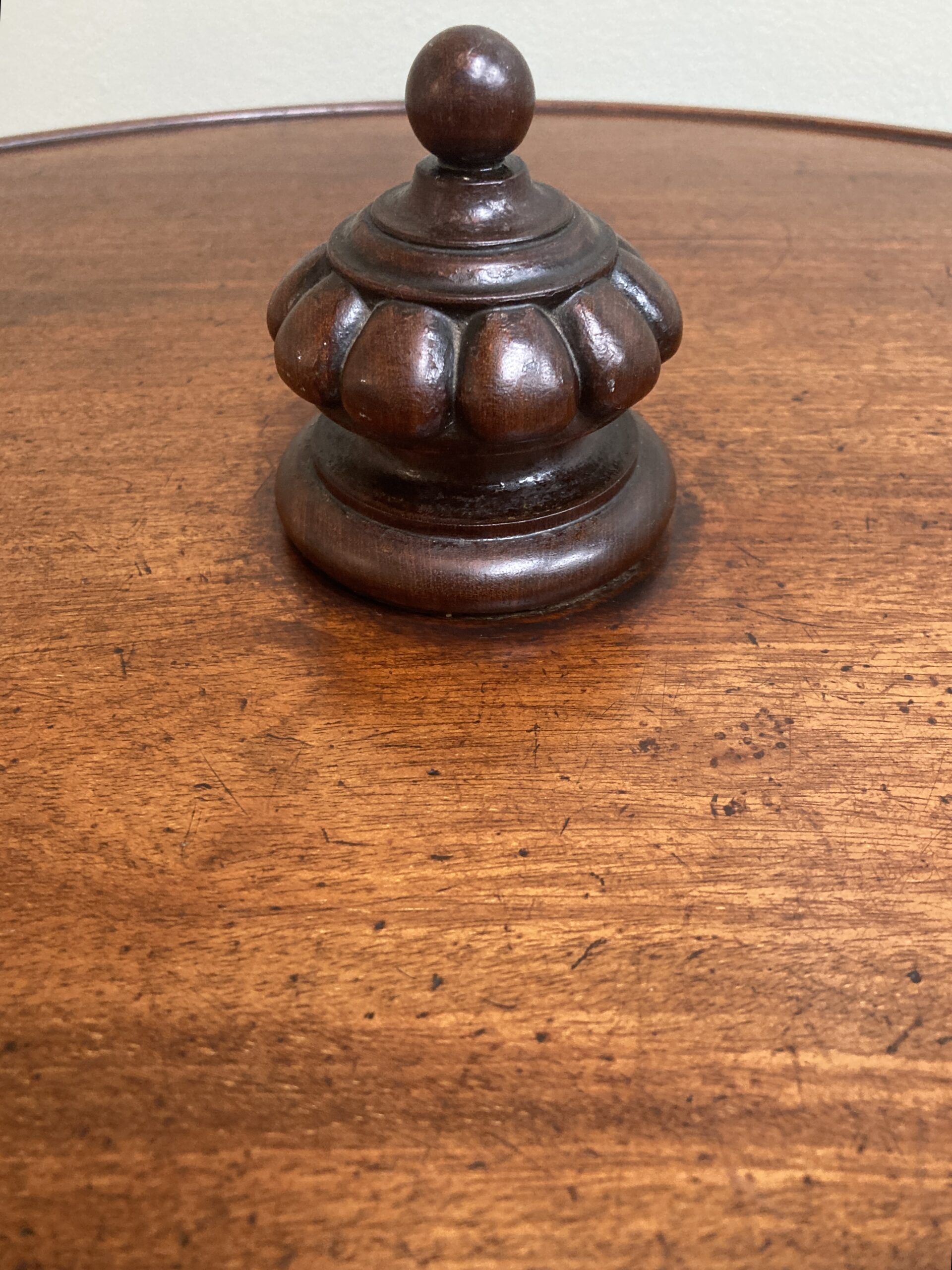 19th Century Three Tier Mahogany Dumbwaiter with Revolving Shelves 19th Century Three Tier Mahogany Dumbwaiter with Revolving Shelves