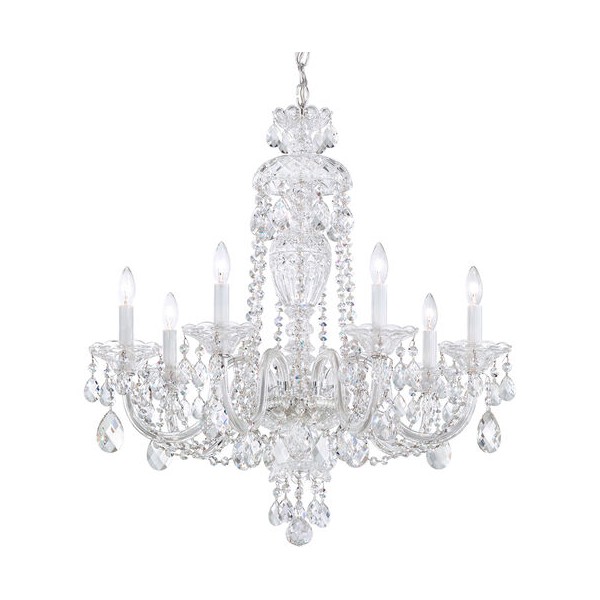 Schonbek Crystal Chandelier Model No. 2995-40H Schonbek Crystal Chandelier Model No. 2995-40H