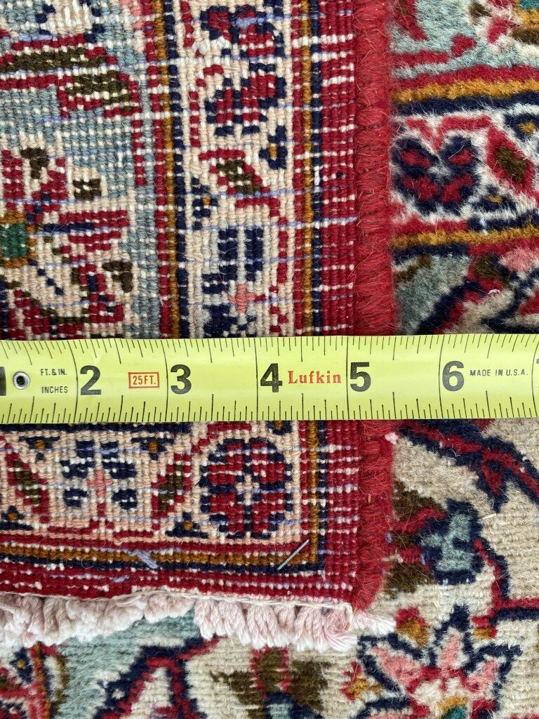 10x13 Hand-Knotted Persian Kashan Rug 10x13 Hand-Knotted Persian Kashan Rug