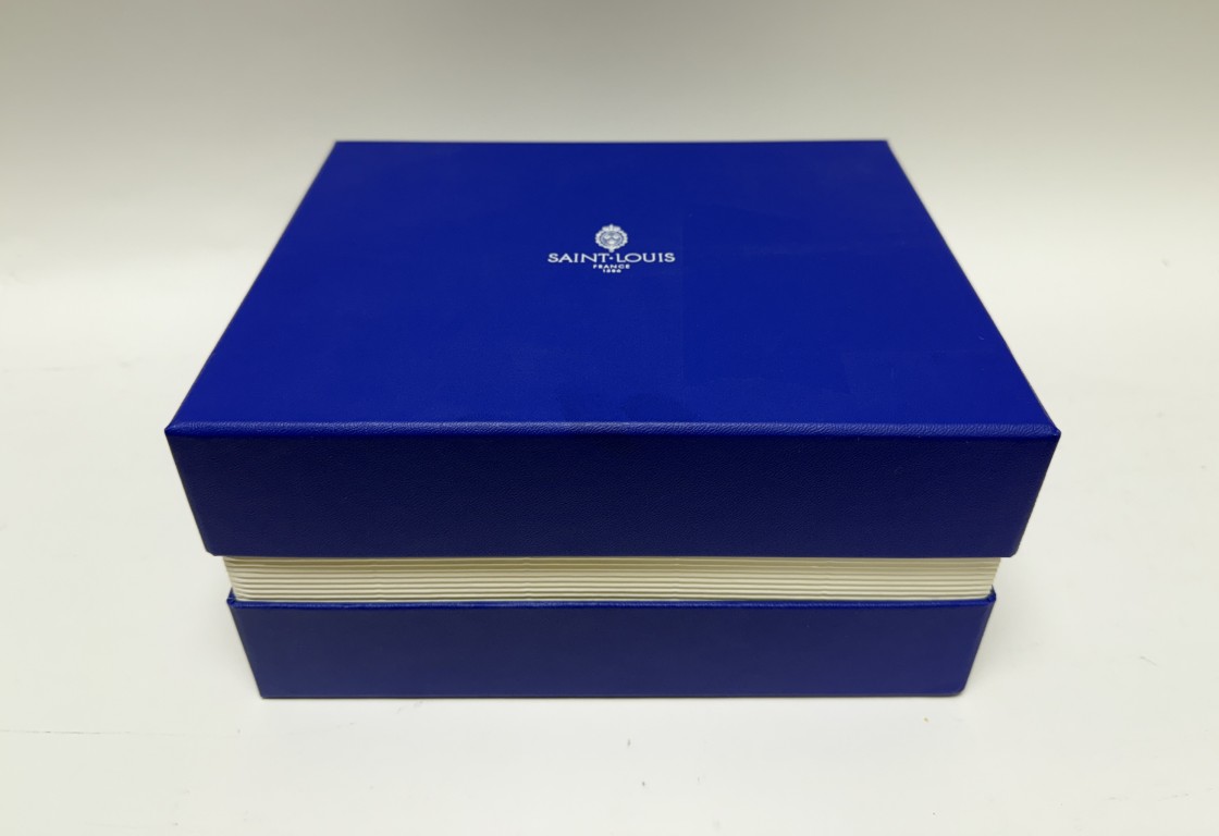 Pair of Diablo by Saint Louis Vodka Glasses New in Box Pair of Diablo by Saint Louis Vodka Glasses New in Box