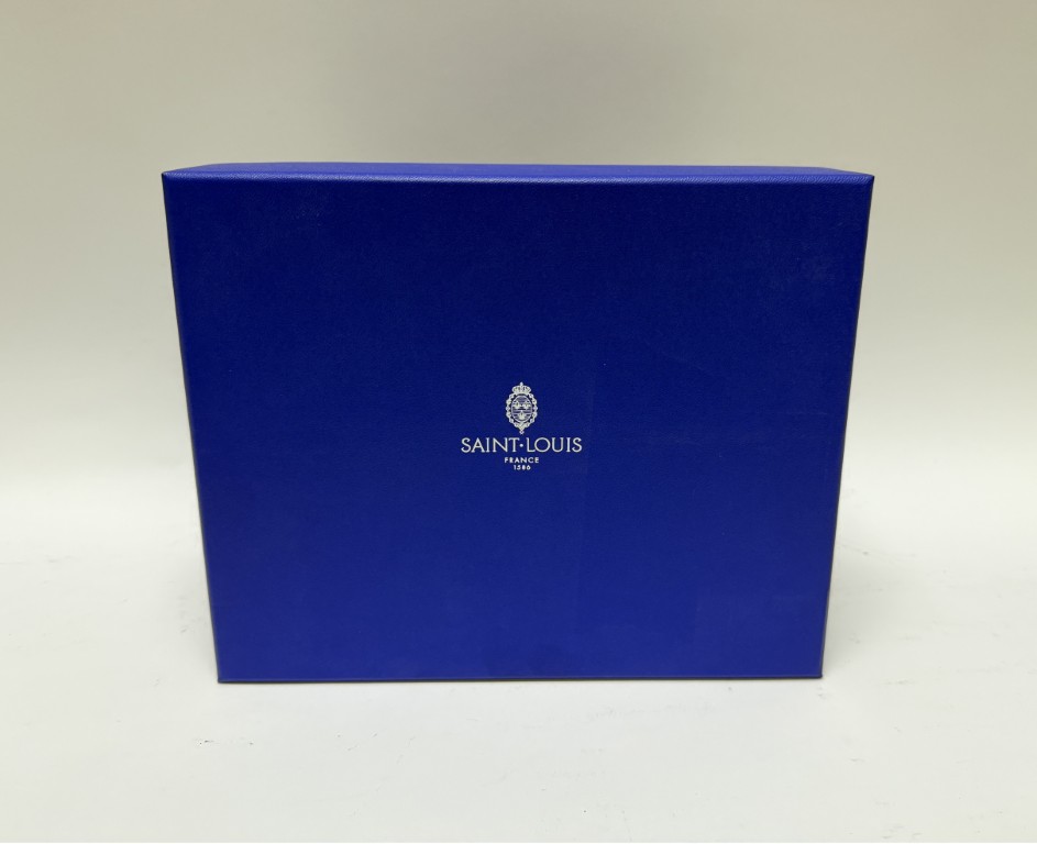 Pair of Diablo by Saint Louis Vodka Glasses New in Box Pair of Diablo by Saint Louis Vodka Glasses New in Box