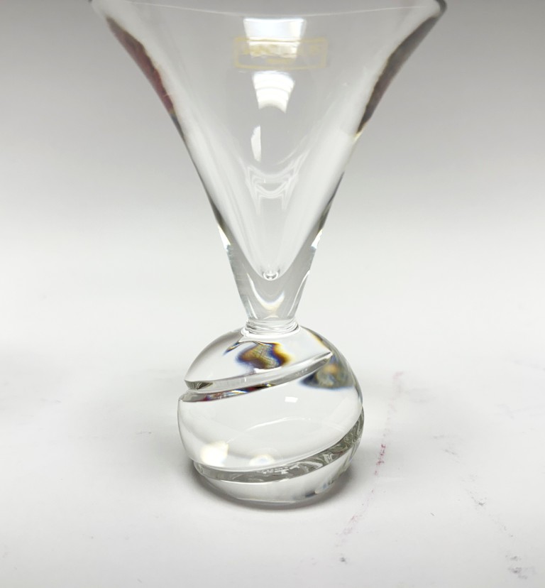 Pair of Diablo by Saint Louis Vodka Glasses New in Box Pair of Diablo by Saint Louis Vodka Glasses New in Box