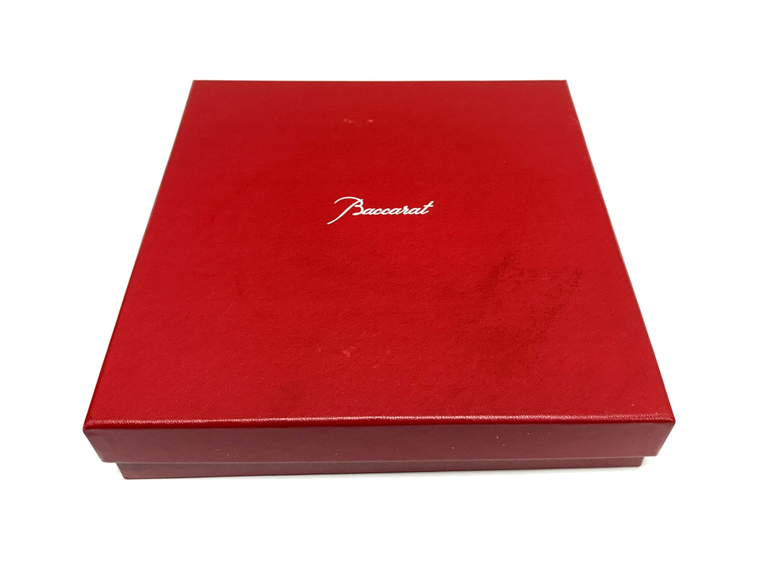 Medium Baccarat Crystal Mille Nuits Plate New in Box Medium Baccarat Crystal Mille Nuits Plate New in Box