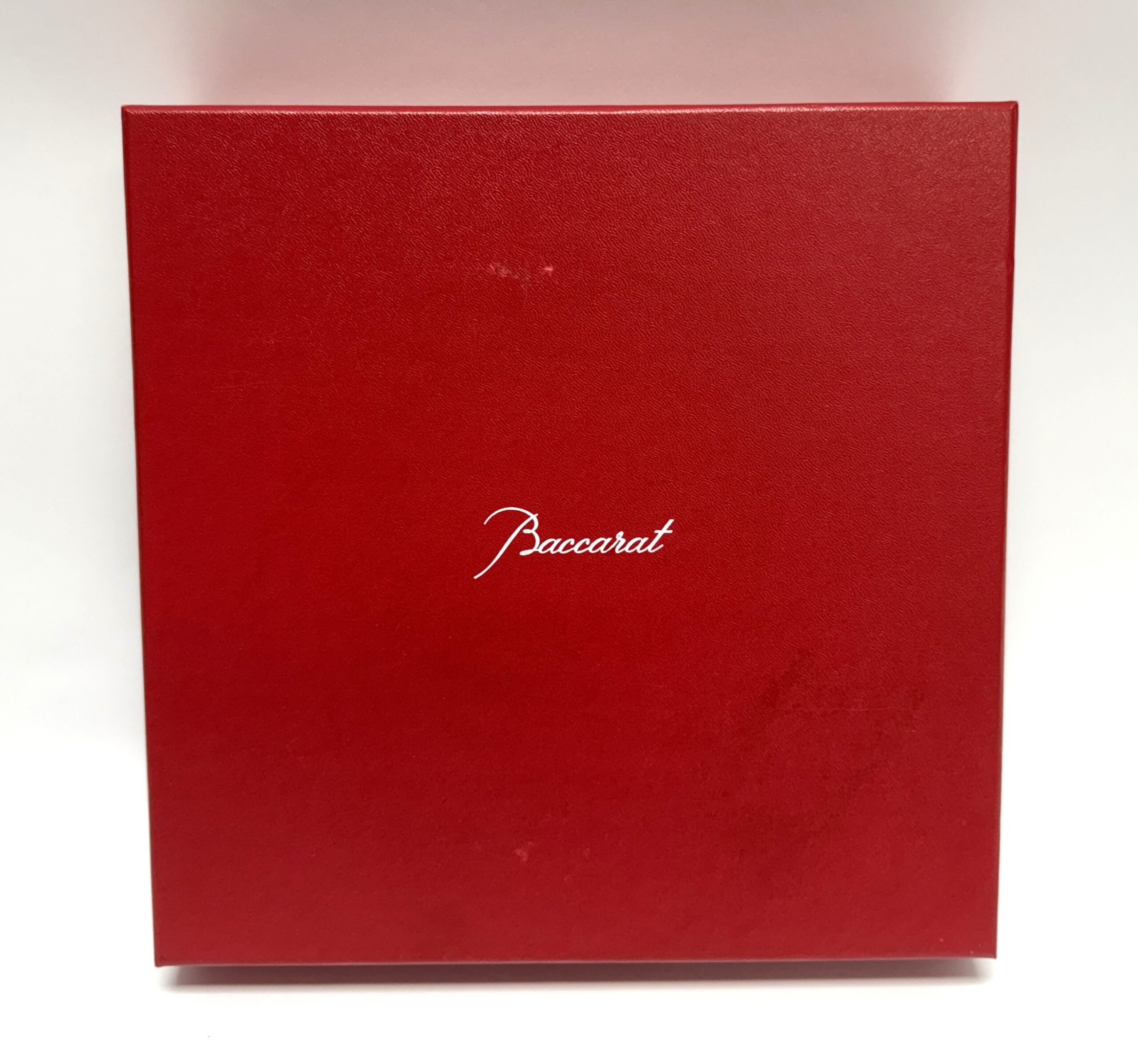 Medium Baccarat Crystal Mille Nuits Plate New in Box Medium Baccarat Crystal Mille Nuits Plate New in Box