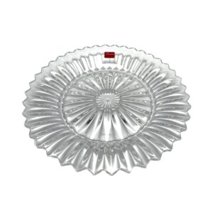 Medium Baccarat Crystal Mille Nuits Plate New in Box