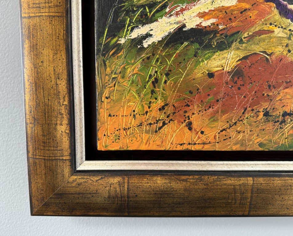 Original Colorful Tuscan Themed Landscape Oil on Canvas Original Colorful Tuscan Themed Landscape Oil on Canvas