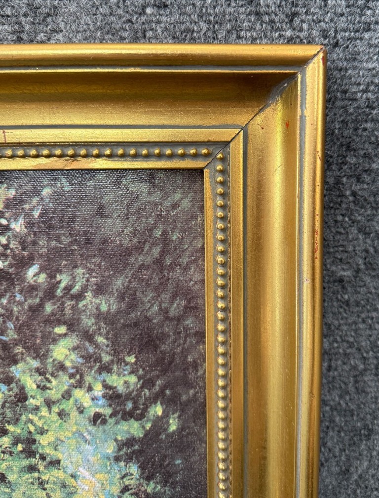 Claude Monet "The Parc Monceau" Garden Scene Giclee on Canvas Claude Monet "The Parc Monceau" Garden Scene Giclee on Canvas