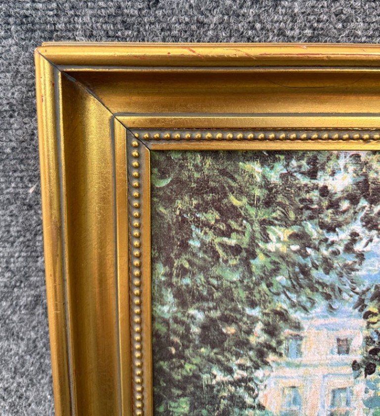 Claude Monet "The Parc Monceau" Garden Scene Giclee on Canvas Claude Monet "The Parc Monceau" Garden Scene Giclee on Canvas