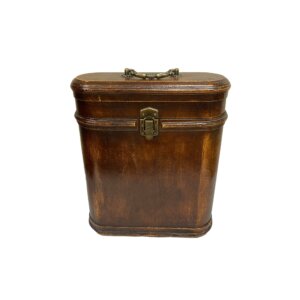 Faux Leather Covered Box/Bottle Case