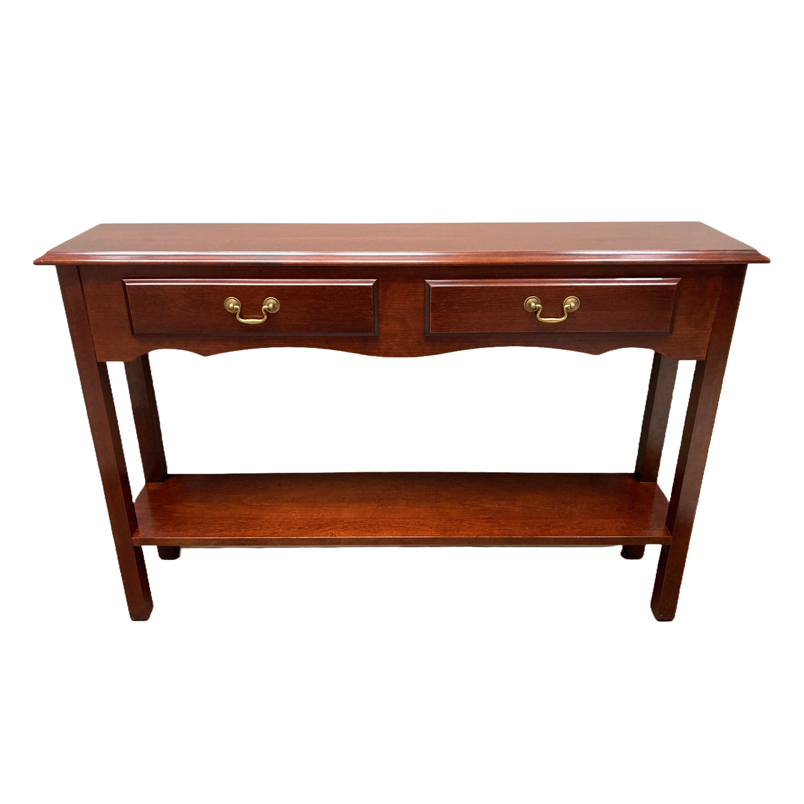 Cherry Two Drawer Narrow Console/Sofa Table Cherry Two Drawer Narrow Console/Sofa Table