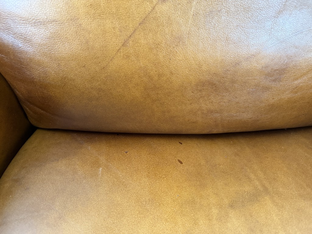 Brown Leather Club Chair and Ottoman Brown Leather Club Chair and Ottoman