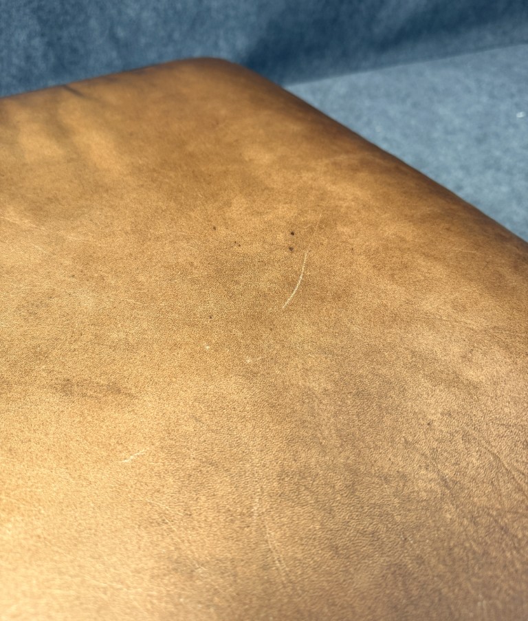 Brown Leather Club Chair and Ottoman Brown Leather Club Chair and Ottoman