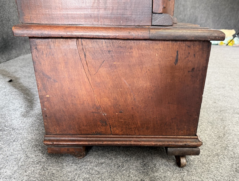 c1885 Eastlake Walnut Three Door Bookcase c1885 Eastlake Walnut Three Door Bookcase
