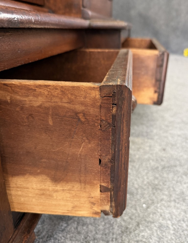 c1885 Eastlake Walnut Three Door Bookcase c1885 Eastlake Walnut Three Door Bookcase