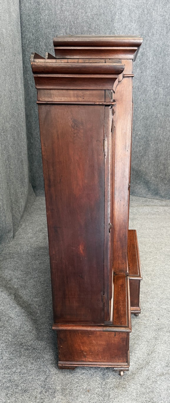 c1885 Eastlake Walnut Three Door Bookcase c1885 Eastlake Walnut Three Door Bookcase