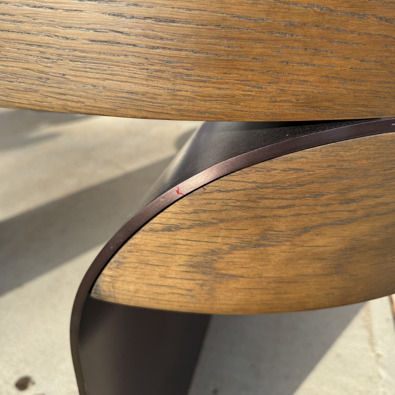 Restoration Hardware Elodi Desk in Brown Oak Restoration Hardware Elodi Desk in Brown Oak