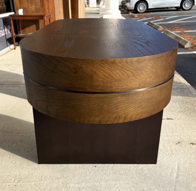 Restoration Hardware Elodi Desk in Brown Oak Restoration Hardware Elodi Desk in Brown Oak