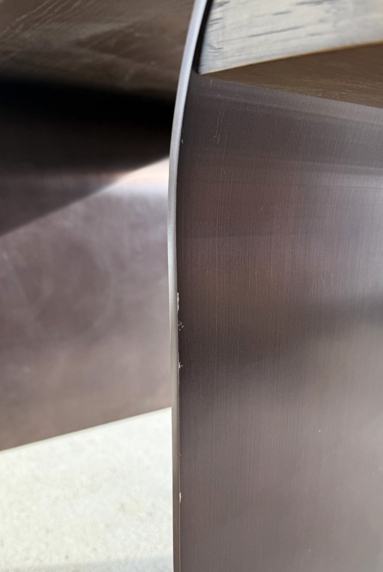 Restoration Hardware Elodi Desk in Brown Oak Restoration Hardware Elodi Desk in Brown Oak