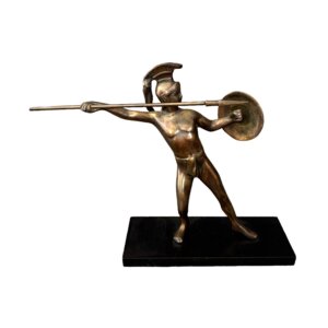 Bronze Gladiator Sculpture