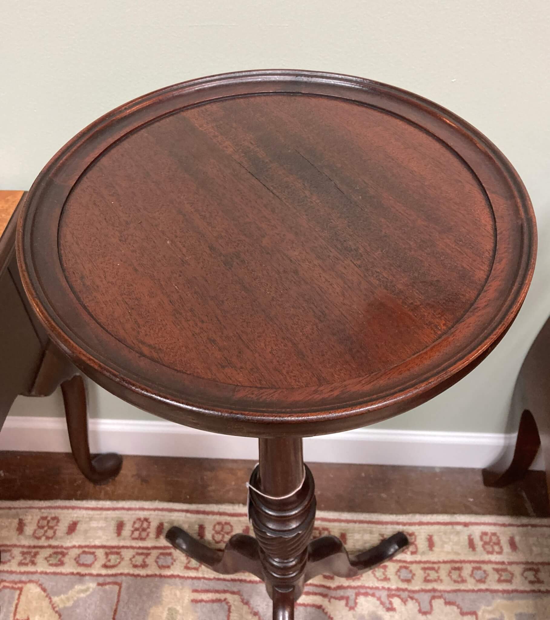 Mahogany Dish Top Fern Stand with Twist Base by Brandt Mahogany Dish Top Fern Stand with Twist Base by Brandt
