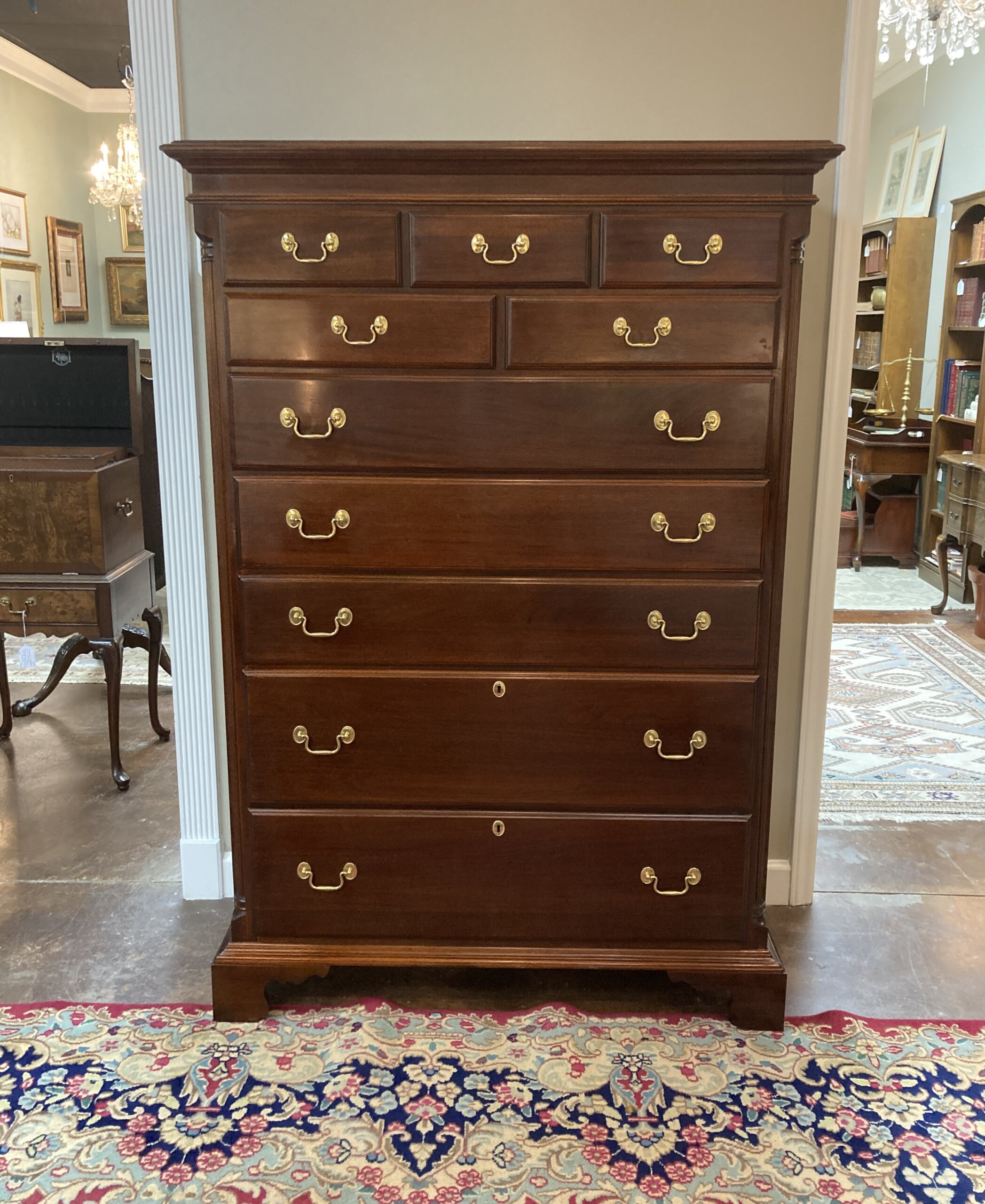 Jamestown Sterling Tall Mahogany Chest of Drawers Jamestown Sterling Tall Mahogany Chest of Drawers