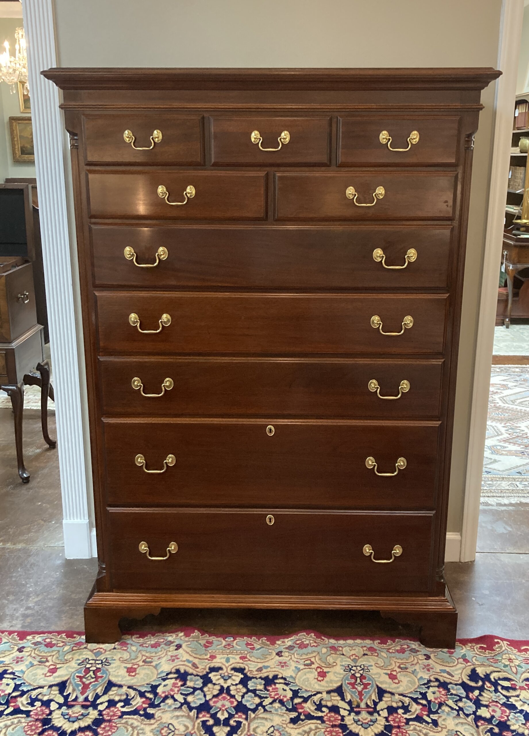 Jamestown Sterling Tall Mahogany Chest of Drawers Jamestown Sterling Tall Mahogany Chest of Drawers