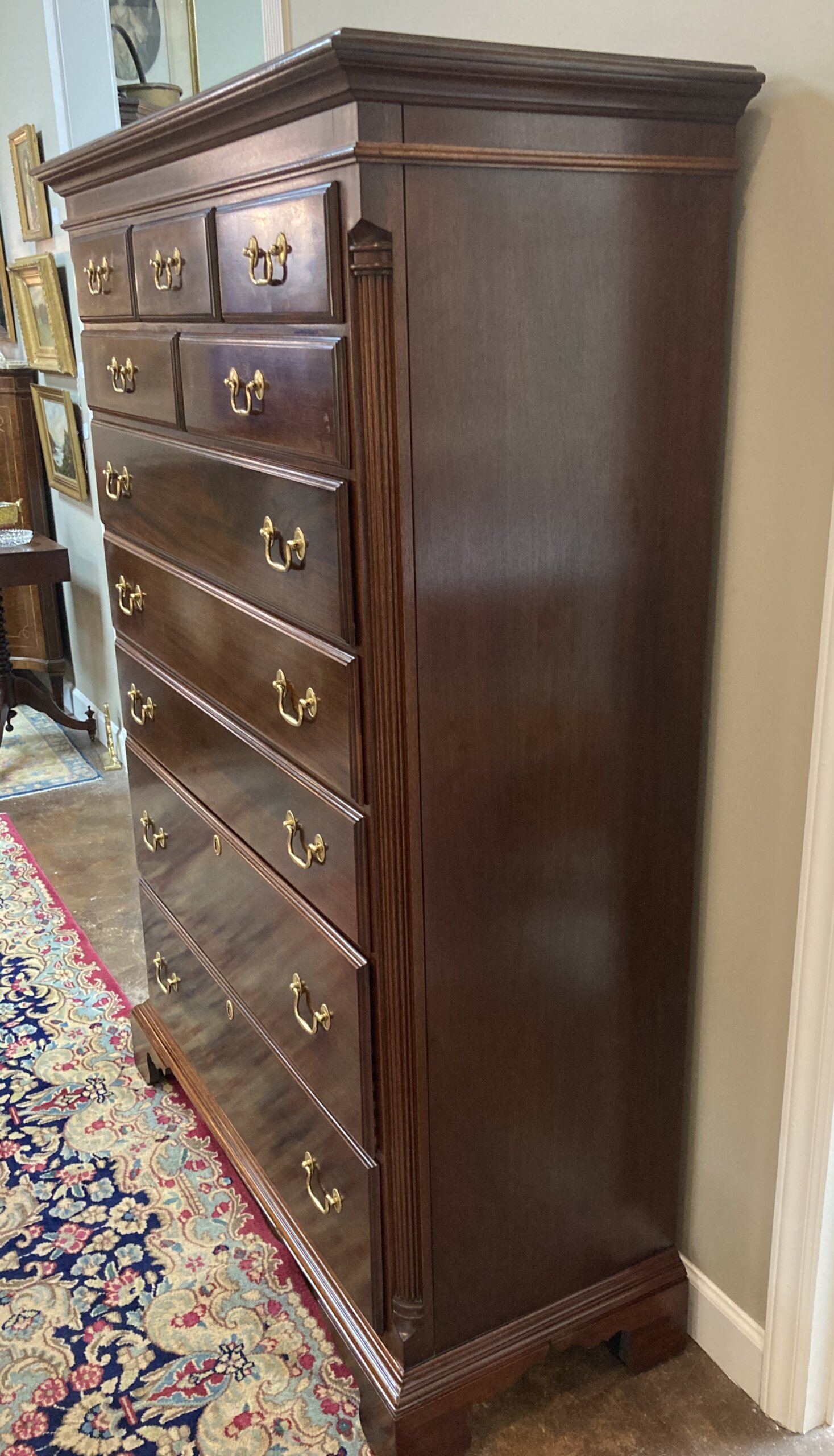 Jamestown Sterling Tall Mahogany Chest of Drawers Jamestown Sterling Tall Mahogany Chest of Drawers