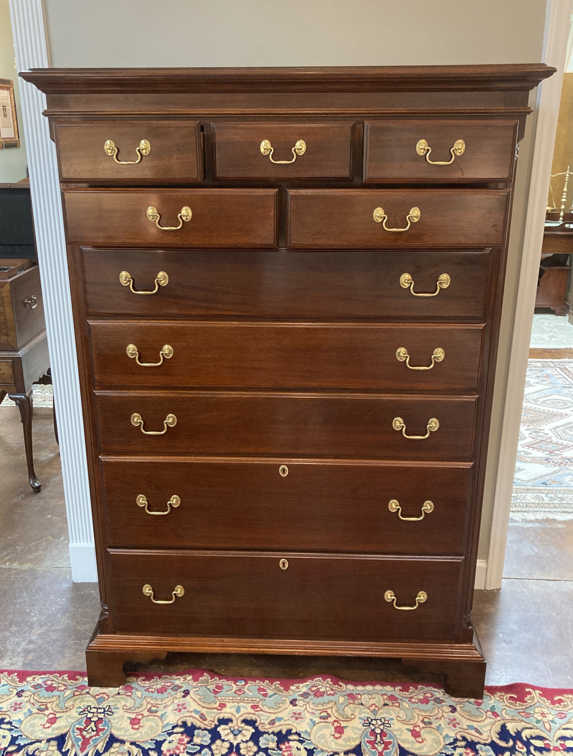 Jamestown Sterling Tall Mahogany Chest of Drawers Jamestown Sterling Tall Mahogany Chest of Drawers