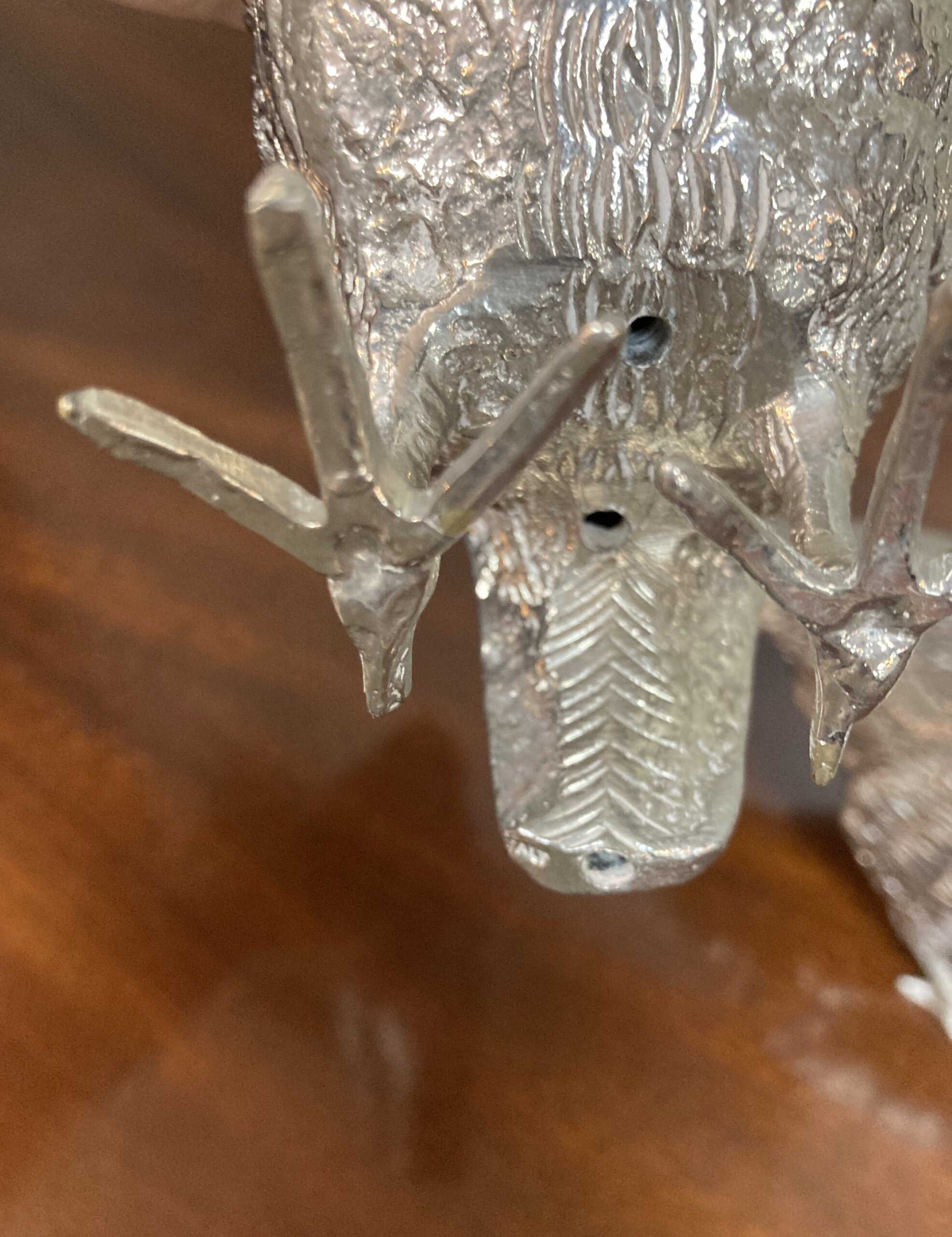 Pair of Vintage Silverplate Quails Pair of Vintage Silverplate Quails