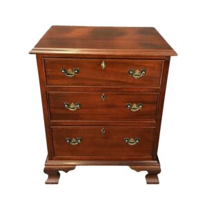 Craftique Solid Cherry Three Drawer Nightstand