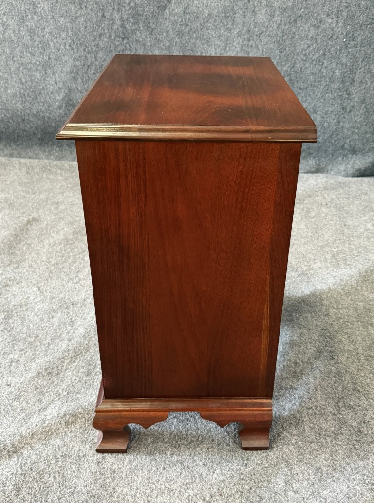 Craftique Solid Cherry Three Drawer Nightstand Craftique Solid Cherry Three Drawer Nightstand