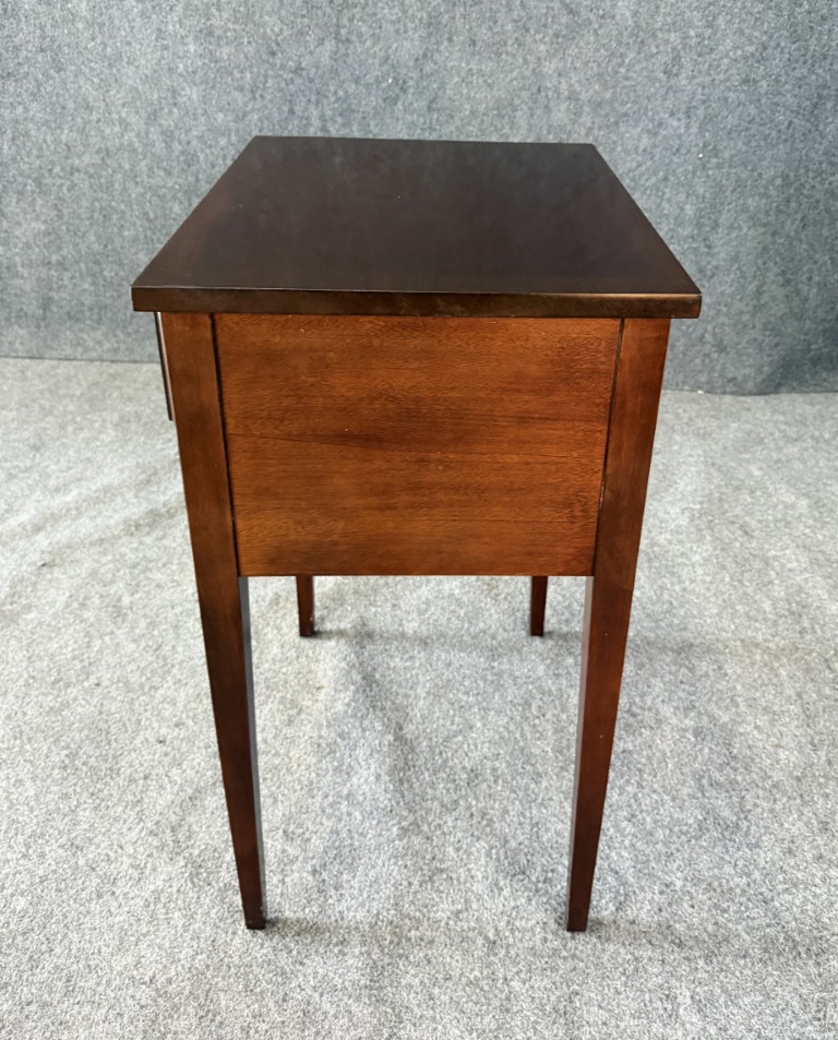 N163 (3)Solid Mahogany 2 Drawer Nightstand / End Table Solid Mahogany 2 Drawer Nightstand / End Table