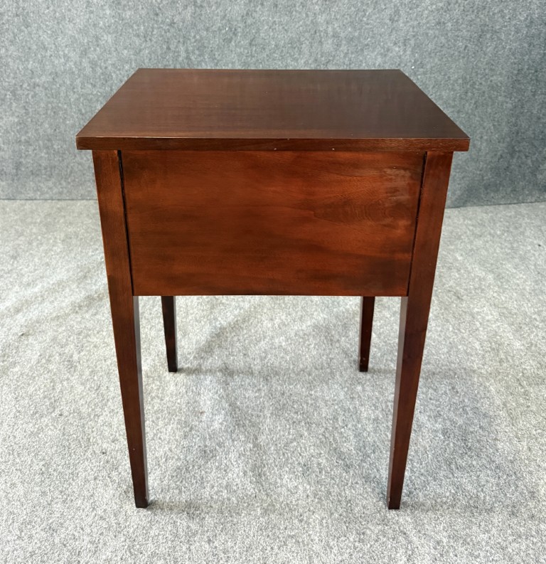 N163 (4)Solid Mahogany 2 Drawer Nightstand / End Table Solid Mahogany 2 Drawer Nightstand / End Table